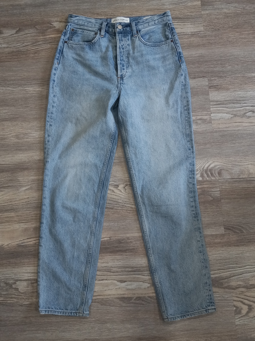 Denim Forum BF High Loose 28L Light Blue Women's Jeans - Picture 2 of 16